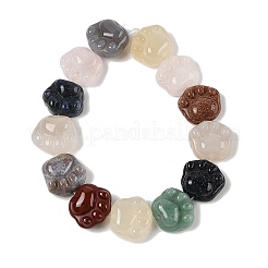 Natural & Synthetic Mixed Stone Beads Strands&nbsp;G-M108-A05-01
