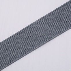 超幅広の厚手の平らなゴムバンド  ウェビング衣類縫製アクセサリー  スレートグレイ  30mm&nbsp;EC-WH0016-A-S034