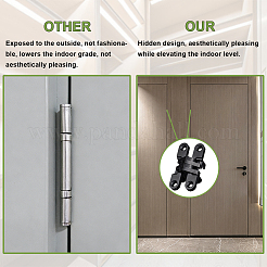 Stainless Steel Hidden Hinges&nbsp;FIND-WH0366-496EB-02