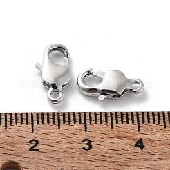 真鍮カニカン  プラチナメッキ  13x7x3mm  穴：1.6mm&nbsp;KK-G479-02P