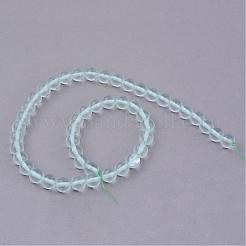 Green Watermelon Stone Glass Beads Strands&nbsp;G-Q462-10mm-33