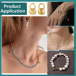925 Sterling Silver Cord End&nbsp;DIY-BC0014-05B-G