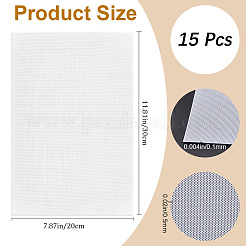 Plastic Mesh Canvas Sheets&nbsp;AJEW-CP0008-79C