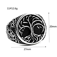ステンレス製ワイドバンドリング  女性用ジュエリー用品  アンティークシルバー  usサイズ13（22.2mm）&nbsp;PW-WGB80C2-04