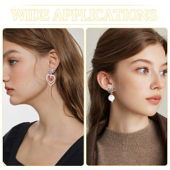 10 Pairs 304 Stainless Steel Bowknot Stud Earring Findings&nbsp;STAS-TA0006-33