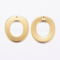 304 Stainless Steel Charms&nbsp;STAS-P141-O