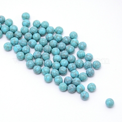 Resin Round Beads&nbsp;MRMJ-WH0068-34D-01