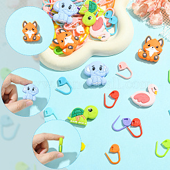 60Pcs ABS Plastic Knitting Crochet Locking Stitch Markers Holder&nbsp;DIY-SC0030-62