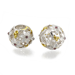 Alloy Enamel European Beads&nbsp;X-PALLOY-T048-28P