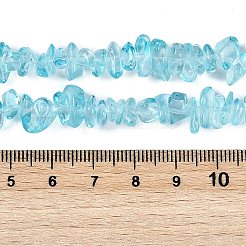 Transparent Glass Beads Strands&nbsp;GLAA-Z009-01E
