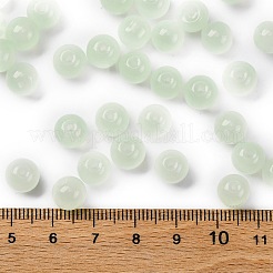 Imitation Jade Glass Seed Beads&nbsp;SEED-Z004-J8MM-09