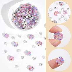DIYジュエリー作成キット  樹脂と真鍮のラインストーンビーズを含む  ミックスカラー  8~14x3.5~12  穴：2~2.5mm&nbsp;DIY-PA0001-97