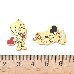 304 Stainless Steel Pendants&nbsp;STAS-C155-13G