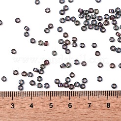 トーホー 8/0ラウンドビーズ  日本製シードビーズ  （ピンクの裏地付きアメジスト光沢382)個  3mm  穴：1mm  約222PCS /ボトル  10 G /ボトル&nbsp;SEED-JPTR08-0382