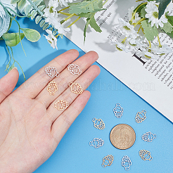 201 Stainless Steel Laser Cut Pendants&nbsp;STAS-UN0013-16
