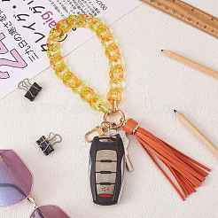 Chain Link Wristlet Keychain&nbsp;HJEW-SW00014-02