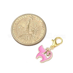 Alloy Enamel Pendant Decorations&nbsp;HJEW-JM04369