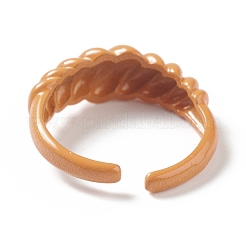 Spray Painted Brass Cuff Rings&nbsp;RJEW-H545-I
