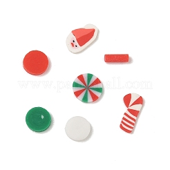Christmas Handmade Polymer Clay Cabochons&nbsp;PY-CBABB49-02