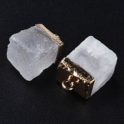 Natural Quartz Crystal Pendants&nbsp;G-Q998-035G
