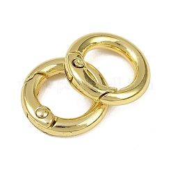 Brass Spring Gate Rings&nbsp;KK-I358-019G