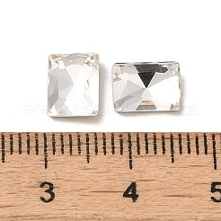 Glass Rhinestone Cabochons&nbsp;RGLA-P037-12B-001