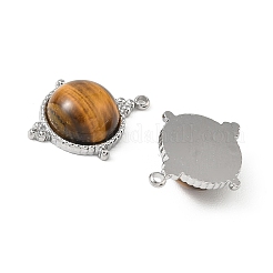 304 Stainless Steel & Natural Tiger Eye Pendants&nbsp;SA-CBA11D7-05P