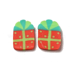 Christmas Theme Handmade Polymer Clay Beads&nbsp;CLAY-P002-02D