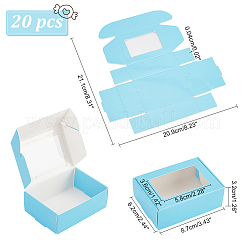 Cardboard Paper Shipping Box&nbsp;CON-WH0084-62A
