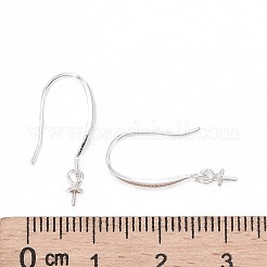 925 Sterling Silver Earring Hooks&nbsp;X-STER-E062-02S
