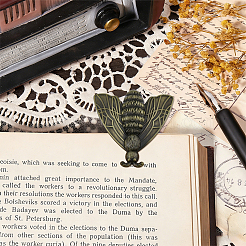 Zinc Alloy Scrapbook Clips&nbsp;AJEW-CP0010-84C