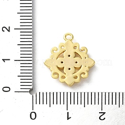 Brass Micro Pave Cubic Zirconia Pendants&nbsp;LS-KK-S513-06B-G