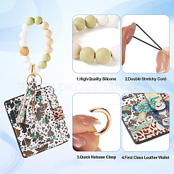 Silicone Beads Keychain&nbsp;KEYC-TAC00020