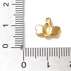 304ステンレススチールチャーム  ミツバチのチャーム  イオンプレーティング（ip）  14KGP本金メッキ  9.5x11x2mm  穴：1mm&nbsp;STAS-G352-02G-01