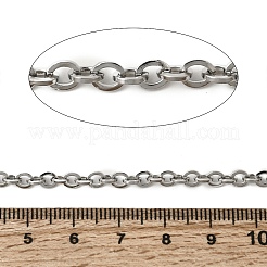 304 Stainless Steel Rolo Chains&nbsp;CHS-B015-07P