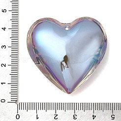 Electroplated Glass Pendants&nbsp;GLAA-G122-06E