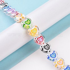 Handmade Lampwork Beads Strands&nbsp;LAMP-E033-04H