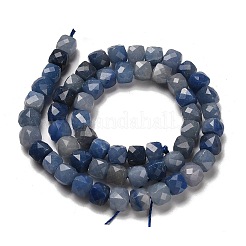 Natural Blue Aventurine(Dyed & Heated) Beads Strands&nbsp;G-H078-C22-01