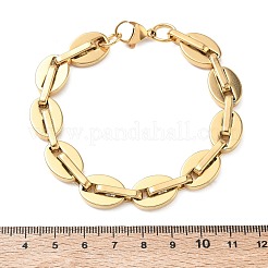 12MM 304 Stainless Steel Oval Link Chain Bracelets&nbsp;SA-CBA2696-13G