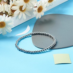 ナザールボンジュウ手作りランプワークストレッチブレスレットセット  オイルディフューザーナチュラル溶岩ロック＆ナチュラルラピスラズリブレスレット  内径：2~ 2-1/8インチ（5.2~5.4cm）  4個/セット&nbsp;BJEW-JB06790