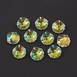 Electroplate Glass Pendants&nbsp;GLAA-A008-06C