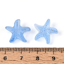 Frosted Glass Beads&nbsp;FGLA-T005-01A
