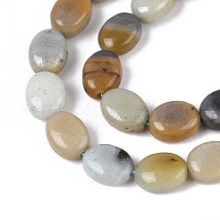 Natural Flower Amazonite Beads Strands&nbsp;G-T142-29