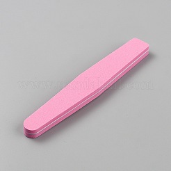 スポンジ両面ネイルアートマニキュアバッファーファイル  マニキュアストリップ  バニシングスティック  ショッキングピンク  17.9x2.7x1.2cm&nbsp;MRMJ-WH20003-09