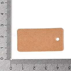 クラフト紙の「ありがとう」の文字がプリントされたギフトタグ 100 個  長方形  キャメル  4x2x0.03cm&nbsp;CDIS-H007-12A