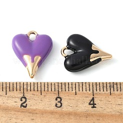 Alloy Enamel Pendants&nbsp;PALLOY-E775-08G