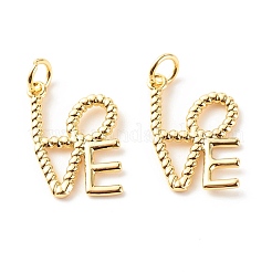 Brass Pendants&nbsp;KK-P208-07G-RS