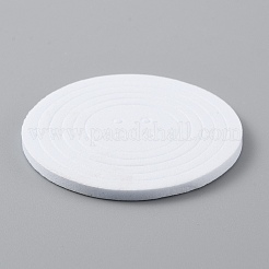 プラスチック製のフラットラウンドの記念コイン収集箱  透明  51.5x6mm  内径：46mm&nbsp;AJEW-WH0413-81