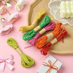 6 Colors Jute Cord&nbsp;OCOR-CJ0001-09