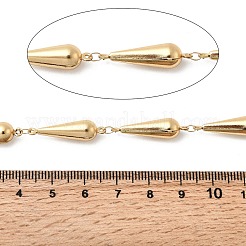 304 Stainless Steel Teardrop Link Chains&nbsp;STAS-L306-04G
